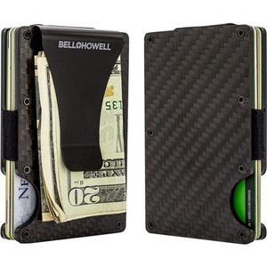 Bell & Howell Minimalist Metal RFID Blocker Technology, Slim Super Lightweight